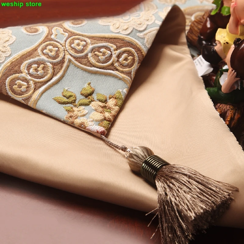 High-end fashion The three-dimensional relief Cloth art custom Table flag Table flag The bar of the flag cover