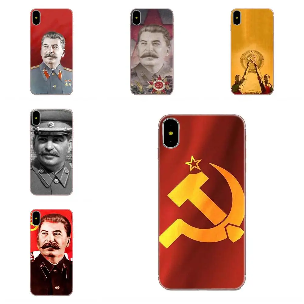 Мягкий ТПУ чехол для Galaxy Alpha Core Note 2 3 4 S2 A10 A20 A20E A30 A40 A50 A60 A70 M10 M20 M30 Сталин Советский