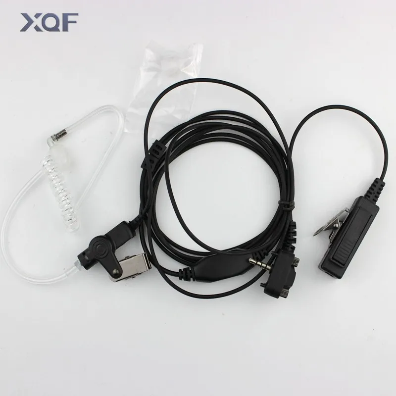 Headset Acoustic Air Tube Earpiece Earphone PTT For Vertex Standard VX131 VX230 VX231 VX261 Walkie Talkie