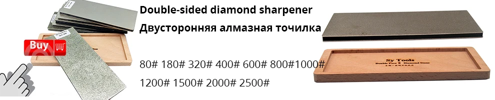 80-3000 зернистость кухонный нож шеф-повара Алмазная заточка точильный камень точилка Двусторонняя Алмазная алмаз точильного камня шлифовка