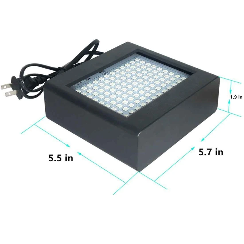 Супер яркий RGB Стробоскоп светильник 25 Вт 108 SMD5050 Светодиодная лампа для