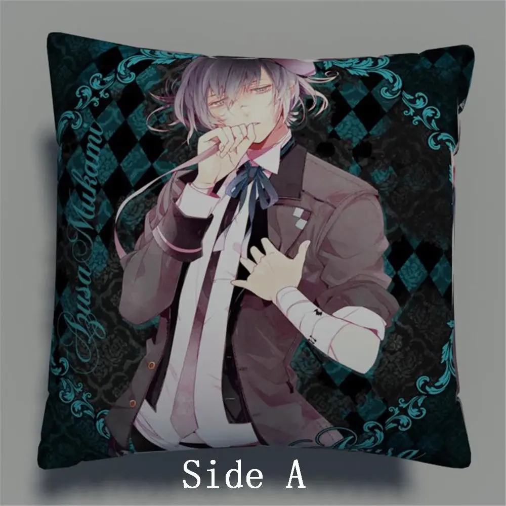 Diabolik Lovers Anime Two Side подушка чехол s обнимая Подушка Чехол для подушки Otaku косплей