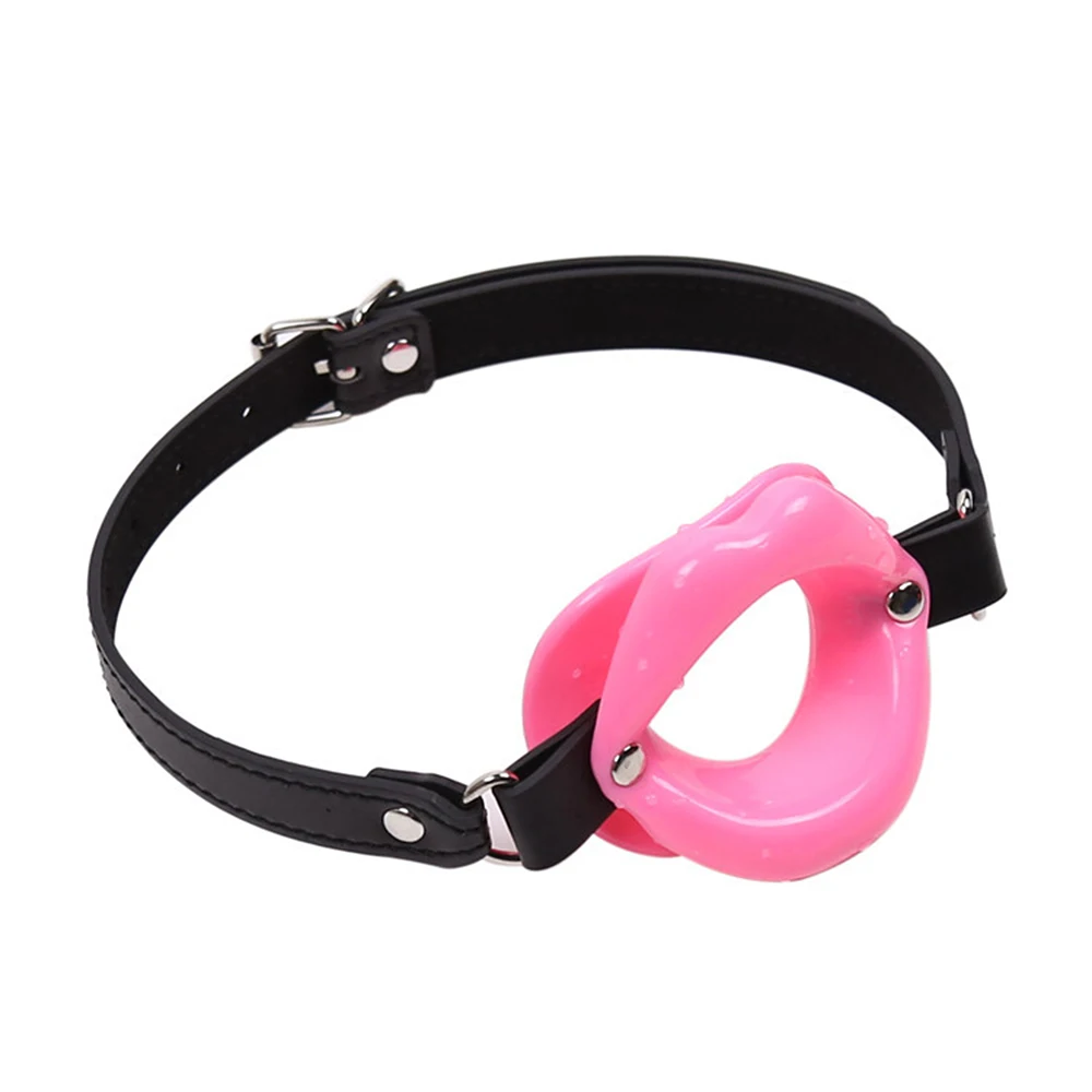 

Open Mouth Gag Women Couple Leather Slave Oral Fixation Stuffed Flirting Toy