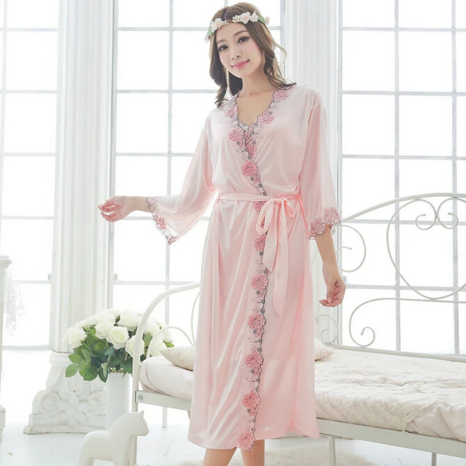 plus size robe and gown set