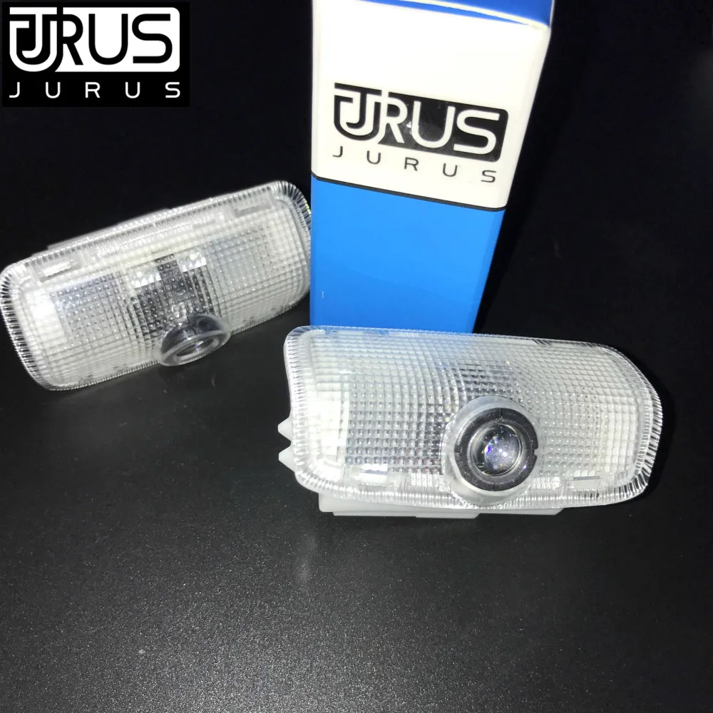 JURUS водить автомобиль дверь логотип проектор света Добро пожаловать огни Призрак Тень для Infiniti QX70 эмблема логотип FX Q50 QX50 LED предупреждение лампа