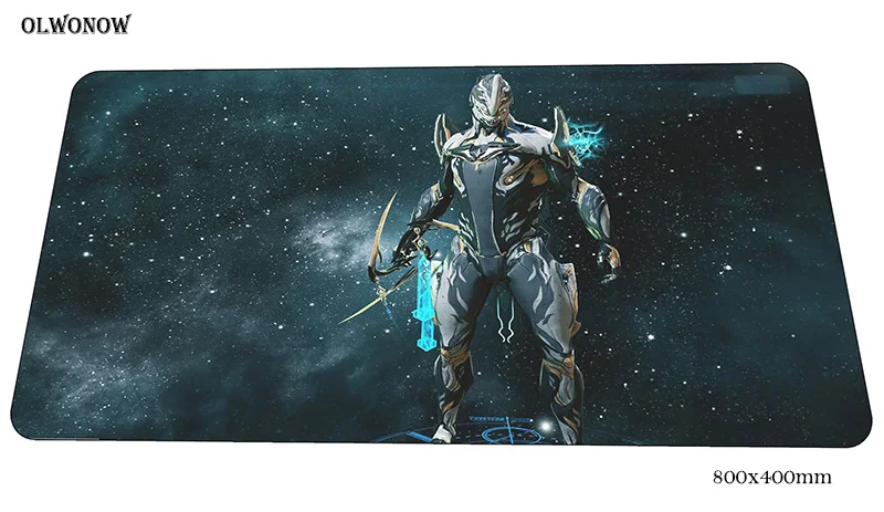 Warframe геймерский коврик для мыши locrkand 800x400x3 мм игровой коврик для мыши большой толстый ноутбук аксессуары ноутбук padmouse эргономичный коврик