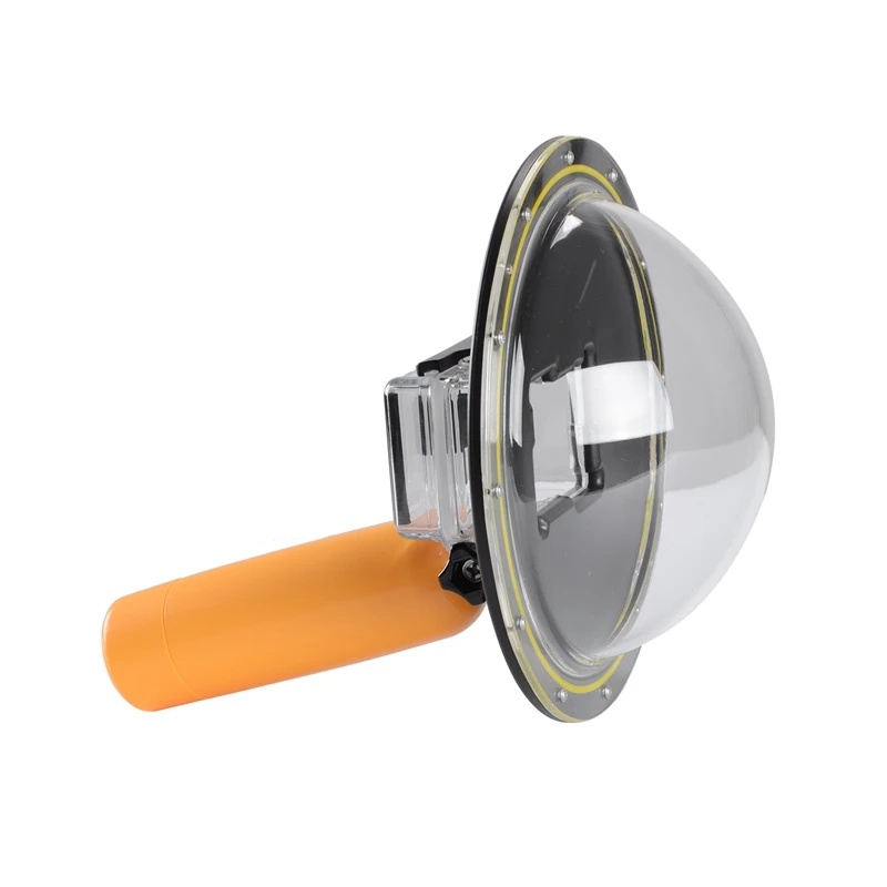 

Universal Dome Port Cover Lens Hood Diving Waterproof Case Housing Trigger Grip Dome For Gopro Hero 3/3+/4/4S/5S/Xiaoyi 1