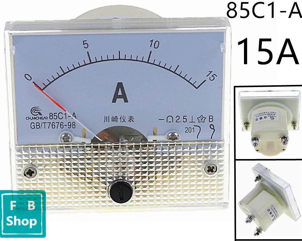 1 шт. 85C1-A 1A 2A 3A 5A 10A 15A 20A 30A 50A 75A DC аналоговый измеритель Панель усилитель тока амперметры датчик