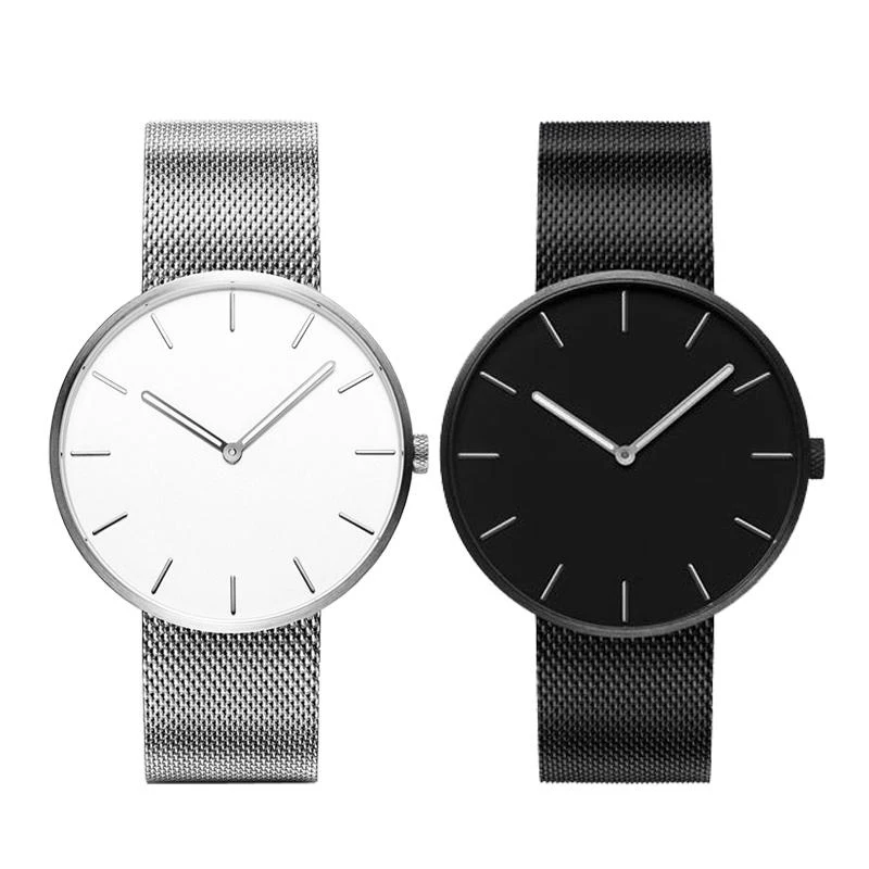 Xiaomi TwentySeventeen, кварцевые наручные часы из нержавеющей стали для мужчин и женщин, водонепроницаемые часы со стальным ремешком, браслет, 3 АТМ, подарок для влюбленных 0