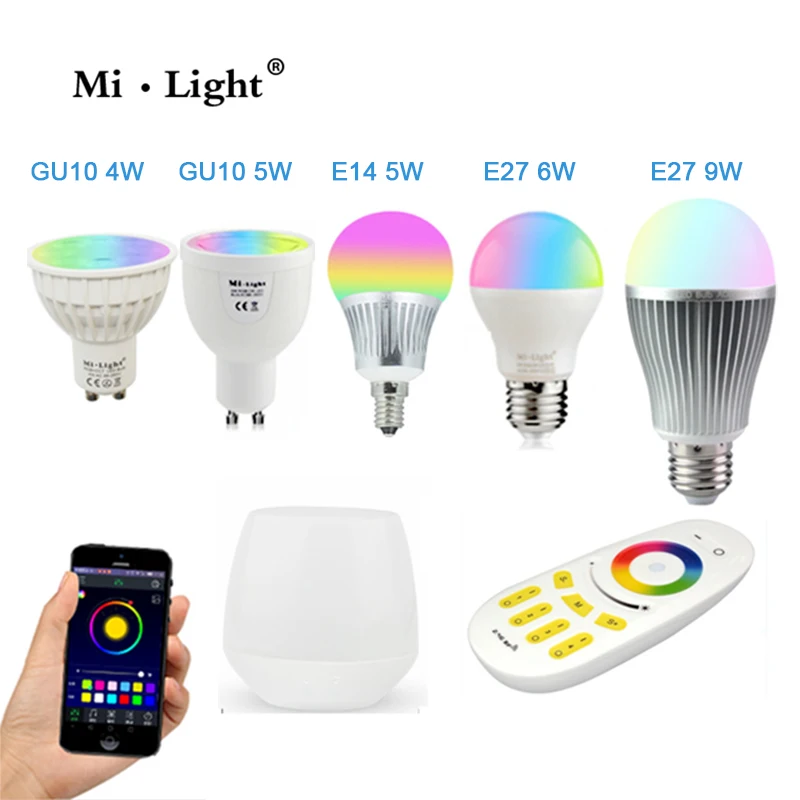 Lâmpadas Led e Tubos 2.4g rf controle remoto sem Lâmpada Led : Lâmpada Bubble Ball