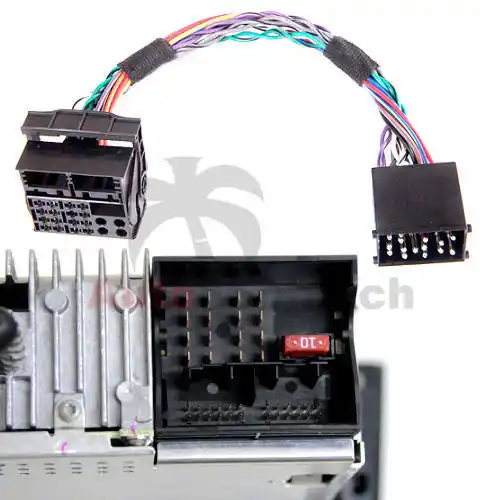 Aux en Radio Adaptador compatible con e38 e39 e46 e53 bm 54 radio Navi iPhone