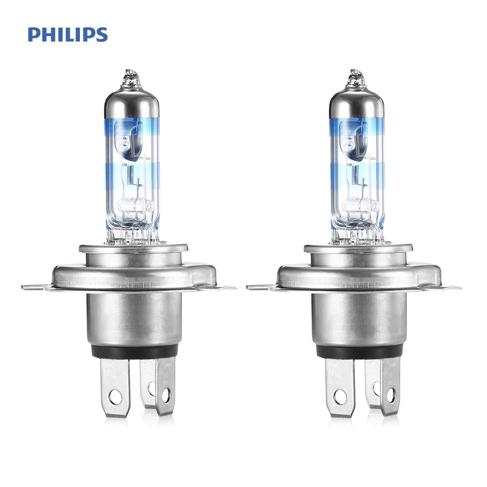 Liquidacion Un Par De H4 Philips S X Tremevision Plus Luz De Coche Ilumina Up130 12v 55w xvp 1100lm 3700k Bombillas Led De Faros Delanteros Aliexpress