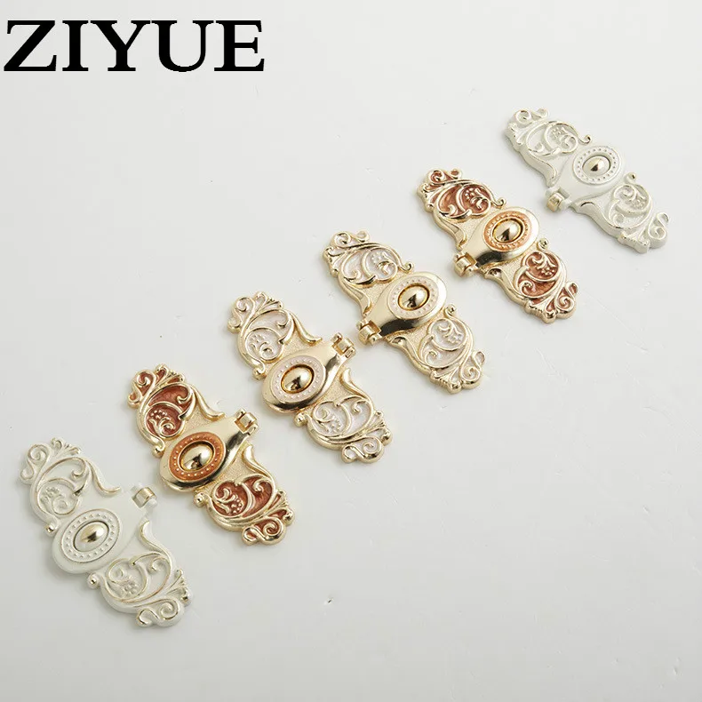 

2PCS/LOT Free Shipping Single Handle European Free Channel Red Ivory Door Cabinet For Drawer Door