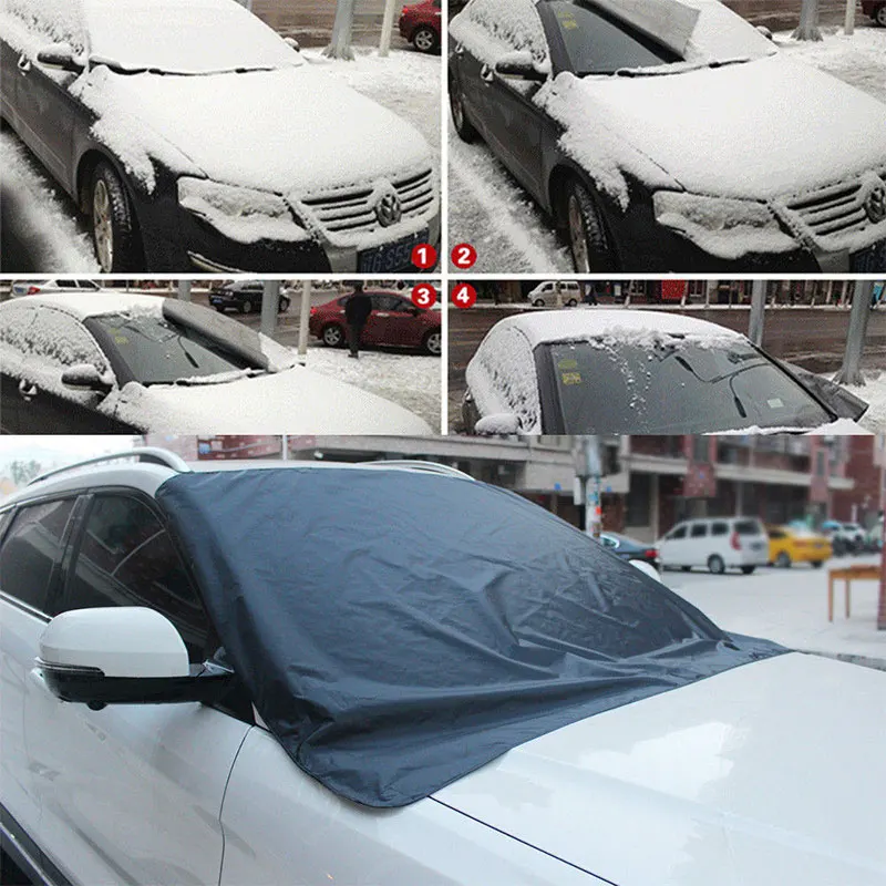 Vehemo спереди Солнцезащитная шторка для окна автомобиля Авто козырек от солнца автомобиля гвардии протектор для снег зима лобовое стекло Зонт Портативный Грузовик внедорожник
