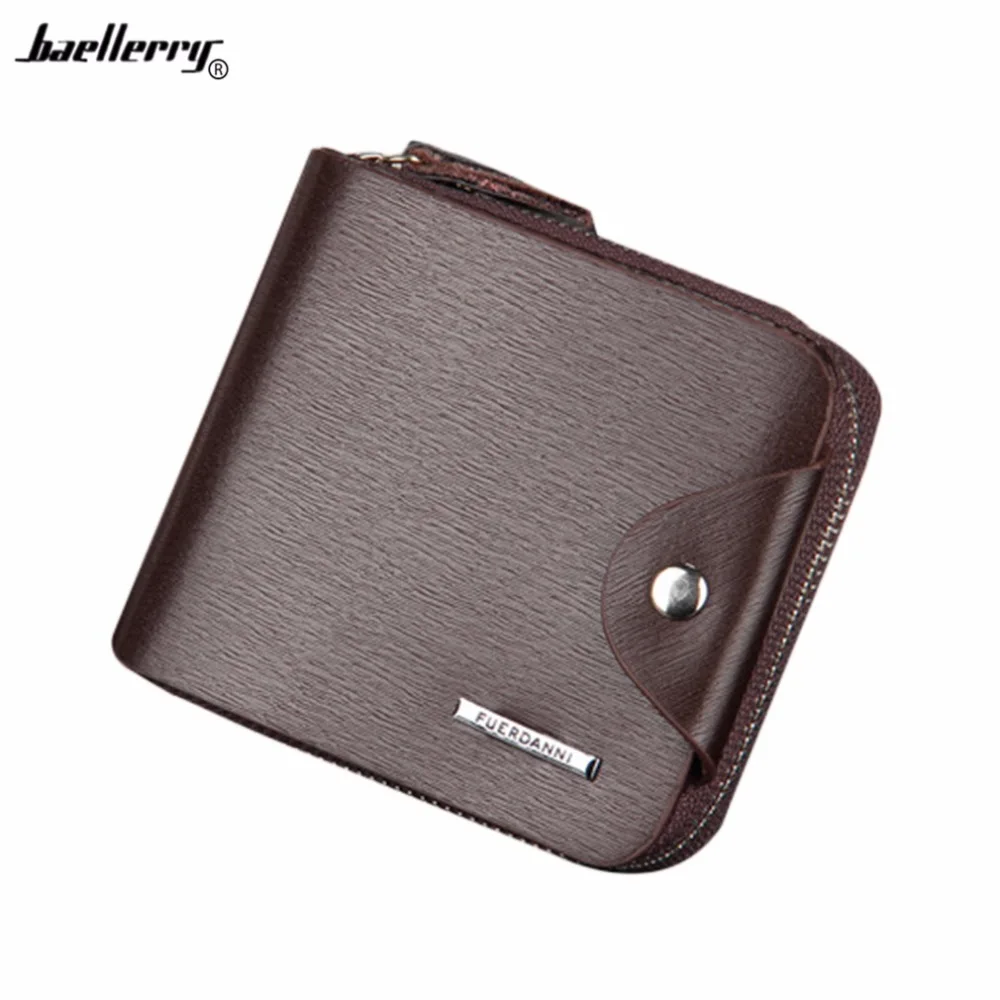 

Baellerry Multifunction Hasp Open Wallet Men PU Leather Men Wallets Purse Short Male Wallet Leather Wallet Mens Money Bag Hot