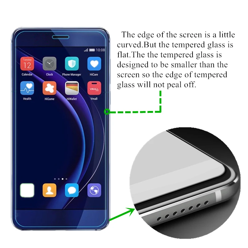 2 шт. закаленное стекло для OnePlus X 2 3 3T 5 5T 6 две три пять шесть Взрывозащищенная защитная пленка для экрана