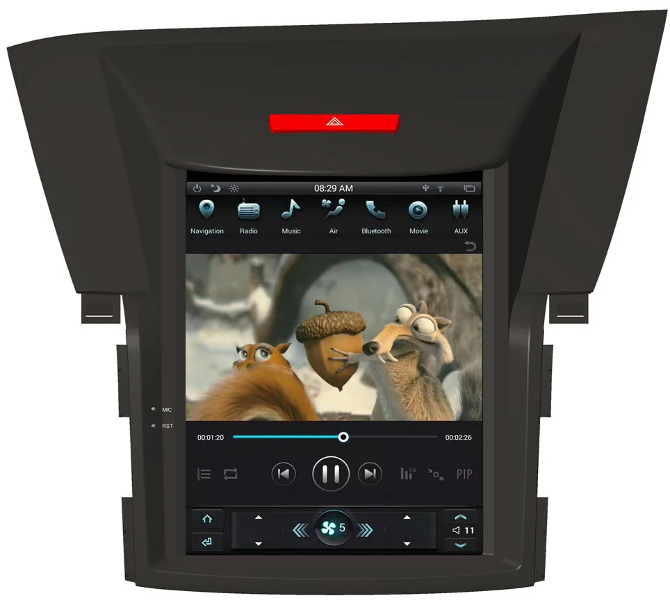 Sale 10.4" Tesla Android Car Radio GPS Multimedia Stereo For Honda CRV 2012-2018 Vertical Screen Auto Audio 2GB+32GB 4