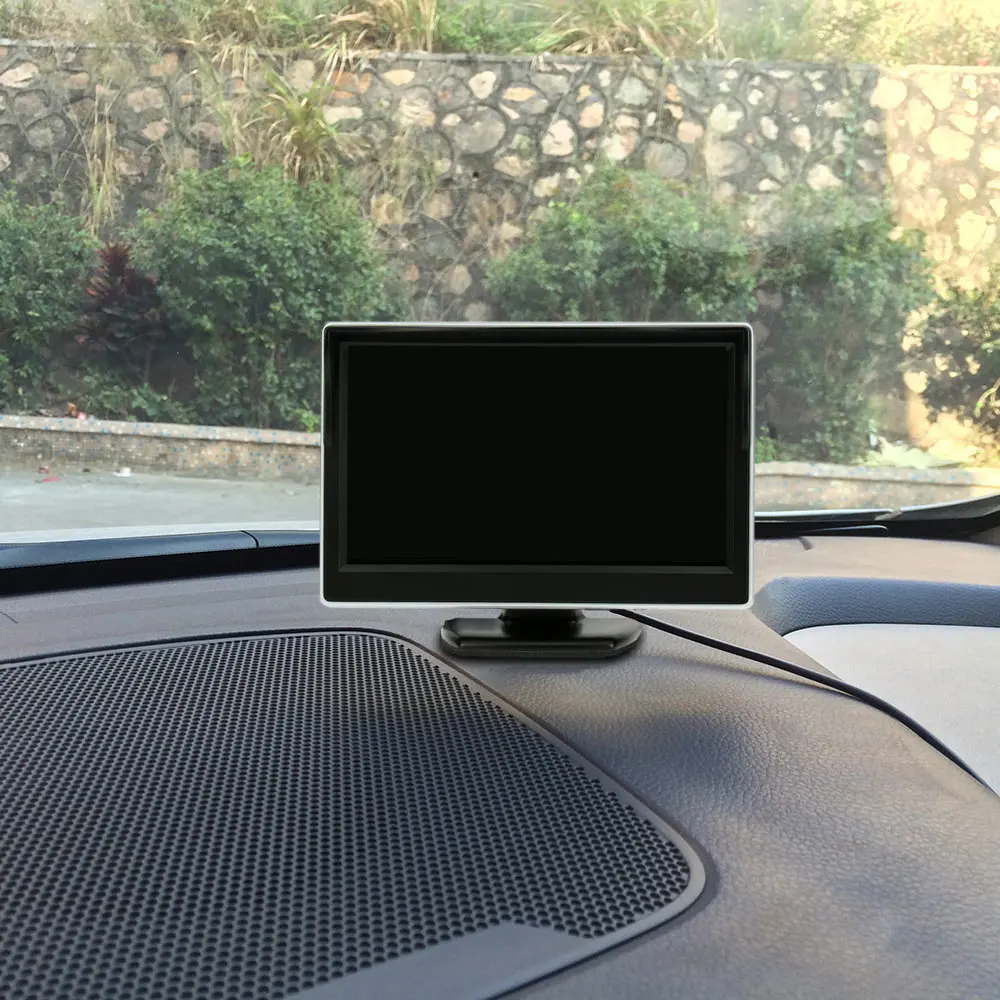 5 &quotTFT LCD автомобильный монитор парковочная помощь Автомобильная камера заднего