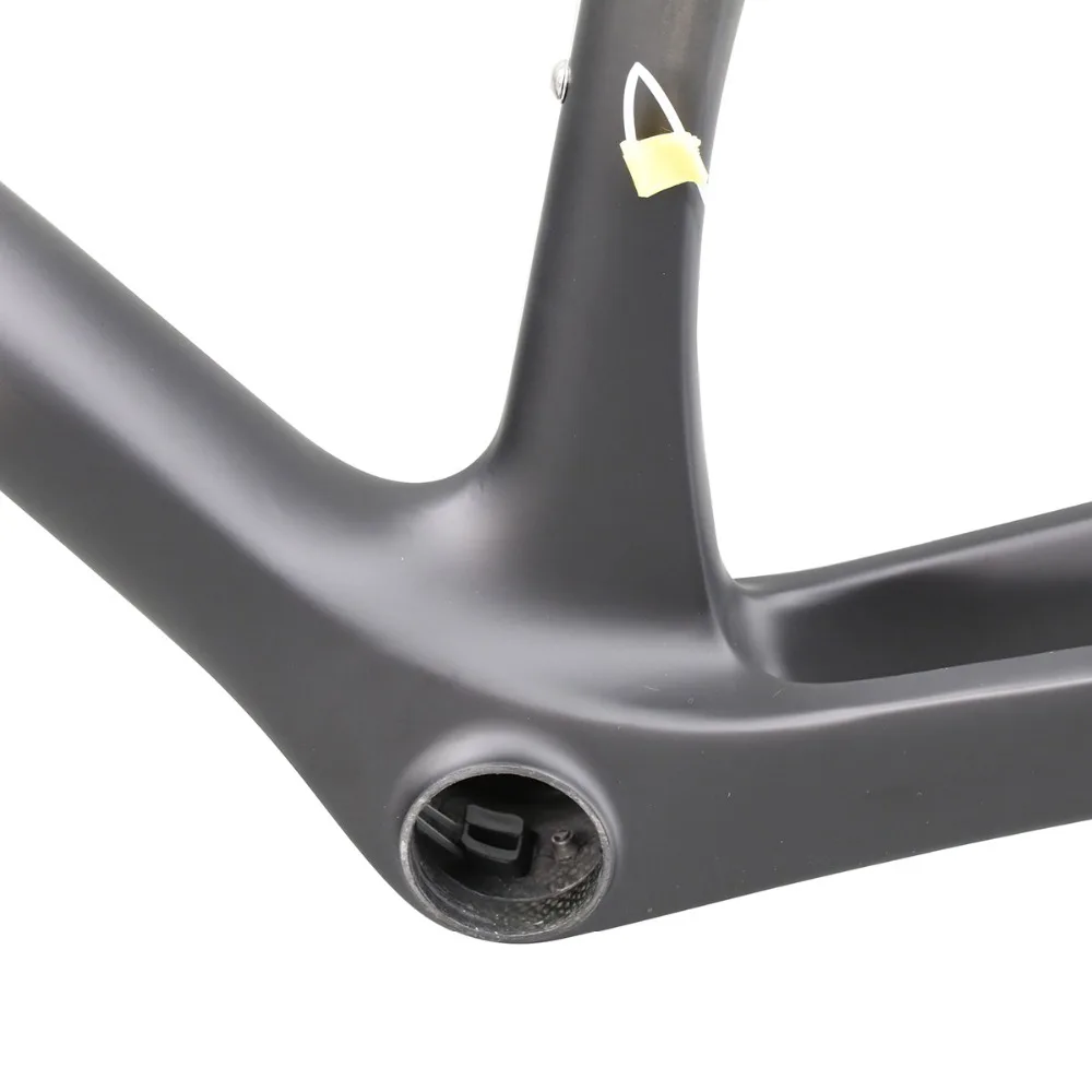 Top ICAN carbon T700 road disc frame BB386 flat mount front 100X12 rear 135X9 or 142X12 road bike frame 8