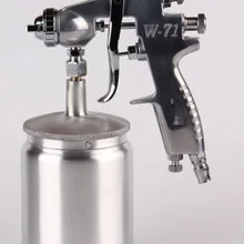1,5- 3,0 мм хорошее распыление вниз чайник Авто масляной краски пистолет, автомобиль грузовик дома деревянное покрытие струйный пистолет выброса