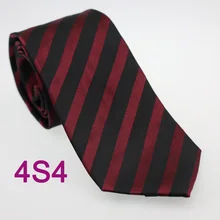 YIBEI Coachella Tie шелковый галстук с плетением формальный Gravatas De Seda бордовый черный диагональные полосы галстук для мужчин платье рубашки