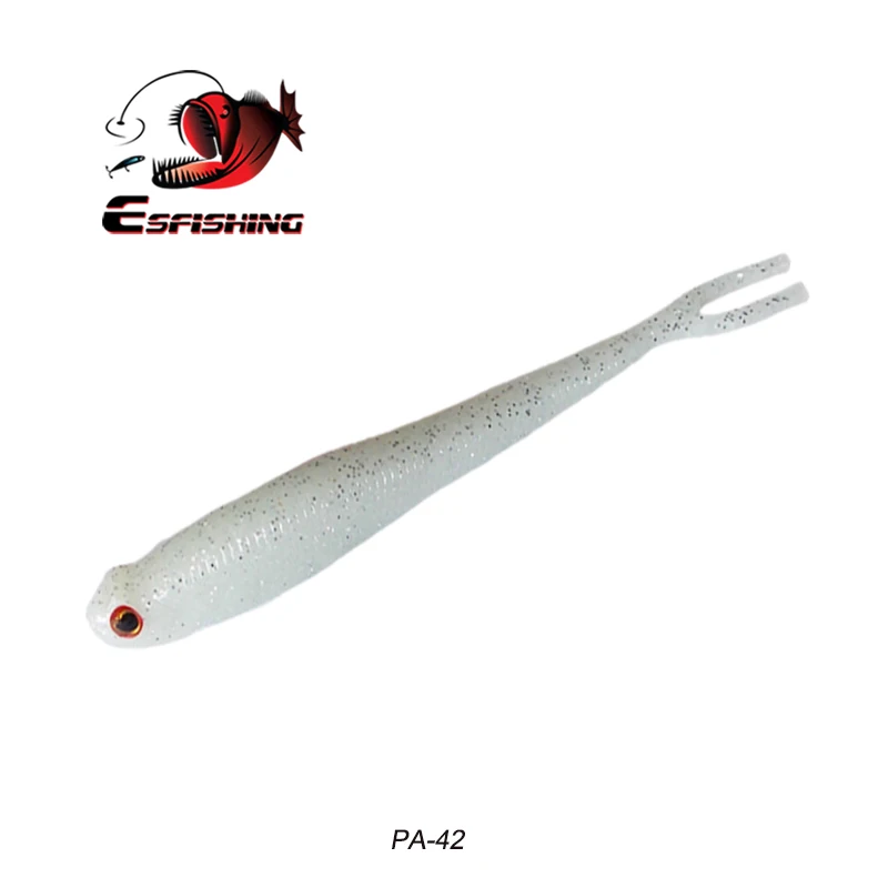 Esfishing рыболовные приманки Real Shad 130 мм 6 шт. пластиковые приманки Китай Swimbait снасти Swimbait Shad приманки для рыбалки форели - Цвет: PA42