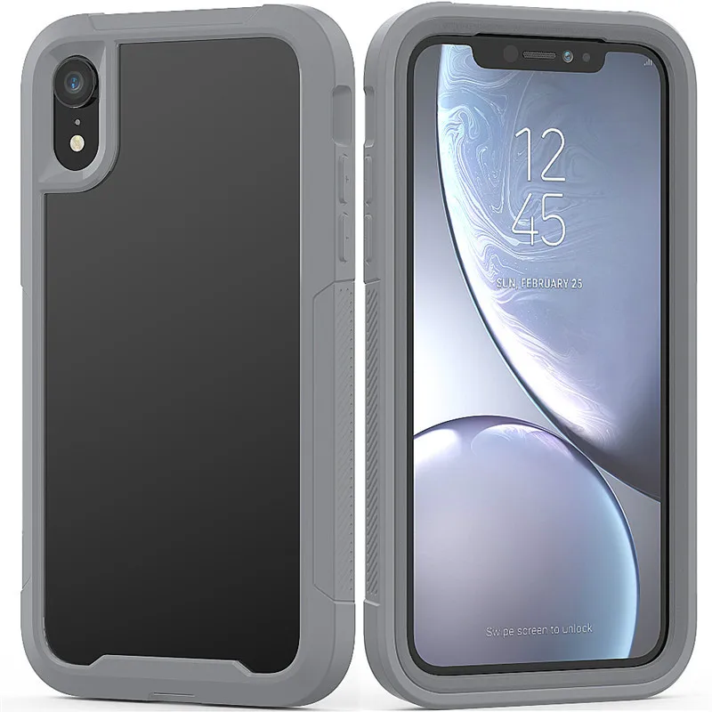 

Transparent all-inclusive Shock Protection Cover Phone Case For iPhone7 8 6 6S PC+TPU two-in-one Phone Case For iPhoneXR Cover