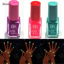 2019 8 мл светящийся УФ-гель для ногтей Лаки светящийся в темноте флуоресцентный Гибридный Базовый Топ Лак цветной лак для ногтей(China)