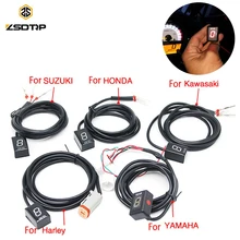 ZSDTRP Ecu штекер крепление 6 скоростей мотоцикл шестерни дисплей индикатор 1-6 уровень индикатор передач для Honda Harley Kawasaki Yamaha Suzuki