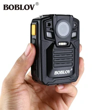 Boblov HD66-02 2304x1296P 30fps мини-видеокамера Ambarella A7 33MP 32GB видео рекордер носимая камера для тела полицейская видеокамера