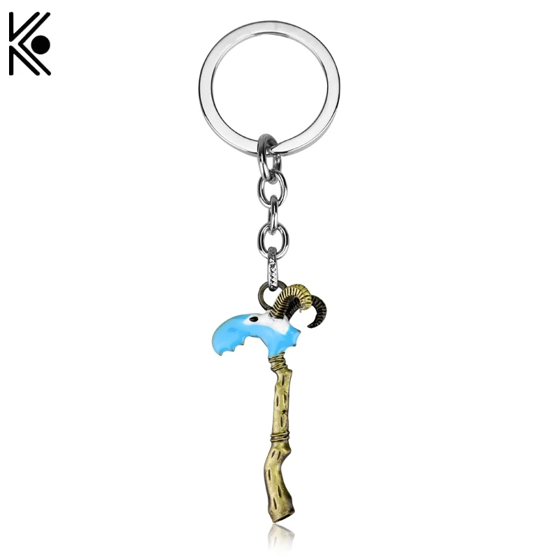

New Game Series DOTA 2 Evil Keychain Scythe of Vyse Sheep Dragon Claw Hook Key Rings For Fans Souvenir Gift