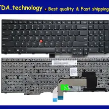 Wellendorff US клавиатура для IBM lenovo Thinkpad E550 E555 E550C US клавиатура ж/тензометрические джойстики