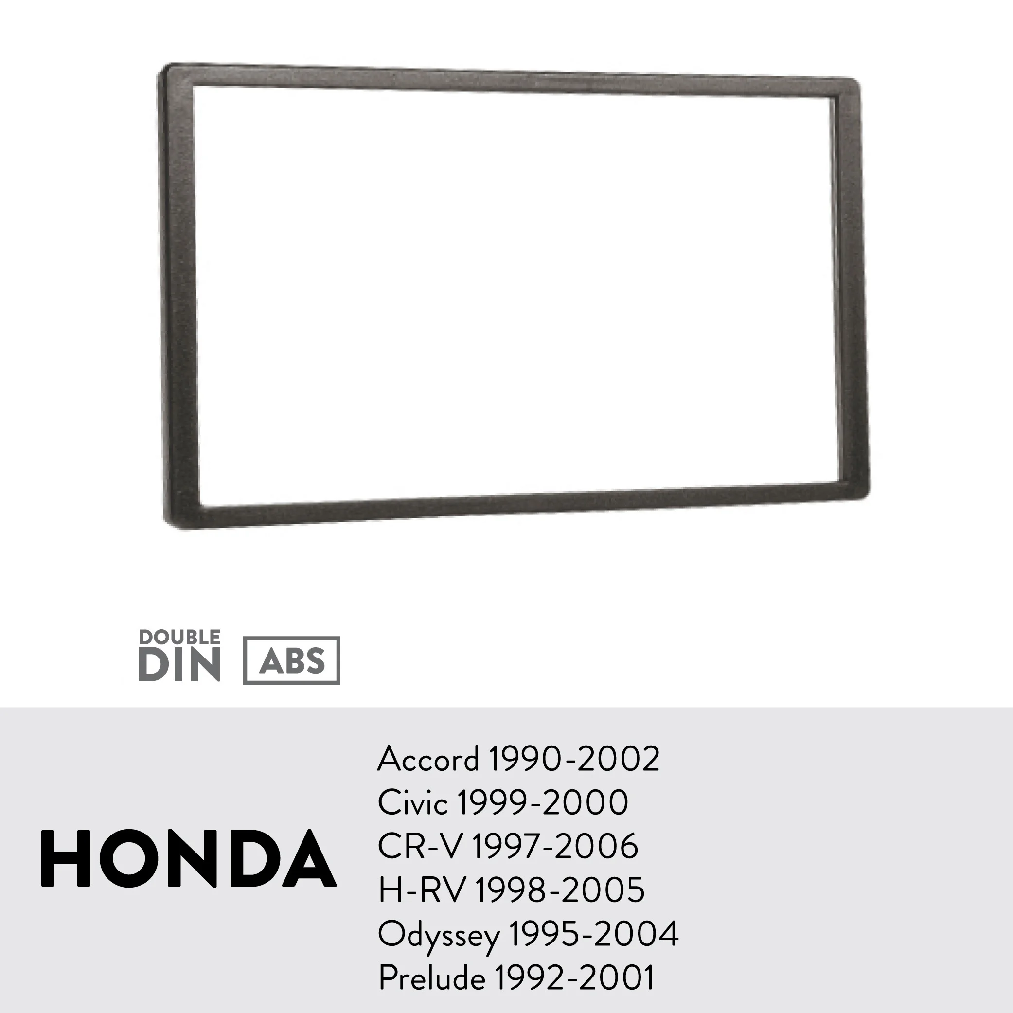 Автомобильная радиопанель Fascia ДЛЯ Honda набор для установки на переднюю панель с
