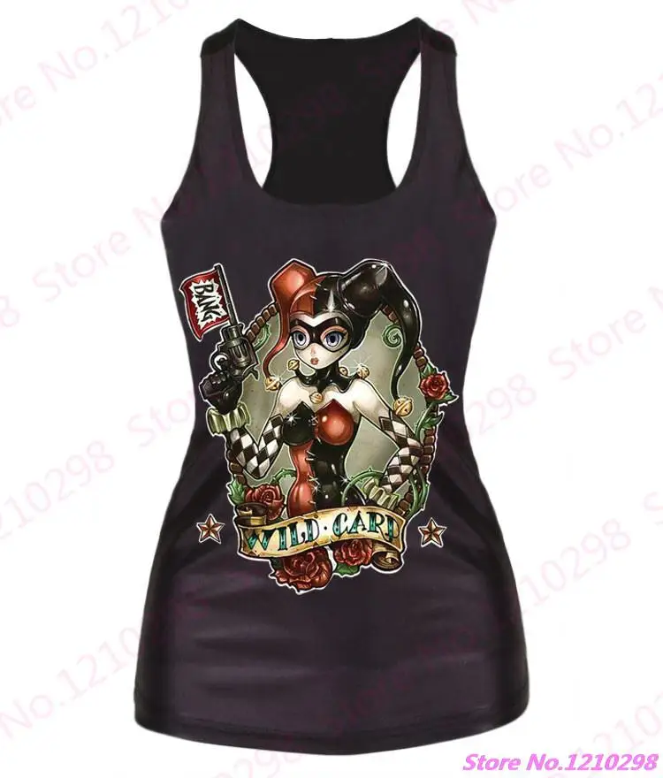 harley quinn wrestling singlet