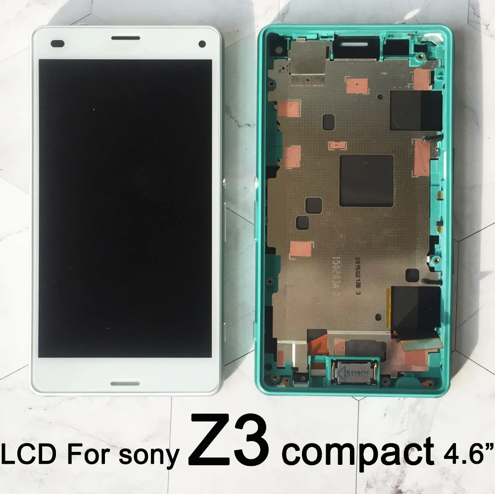 

4.6"Replacement for Sony Xperia Z3 Compact lcd D5803 D5833 Touch Screen Display Digitizer Assembly For Sony Z3 Compact mini lcd