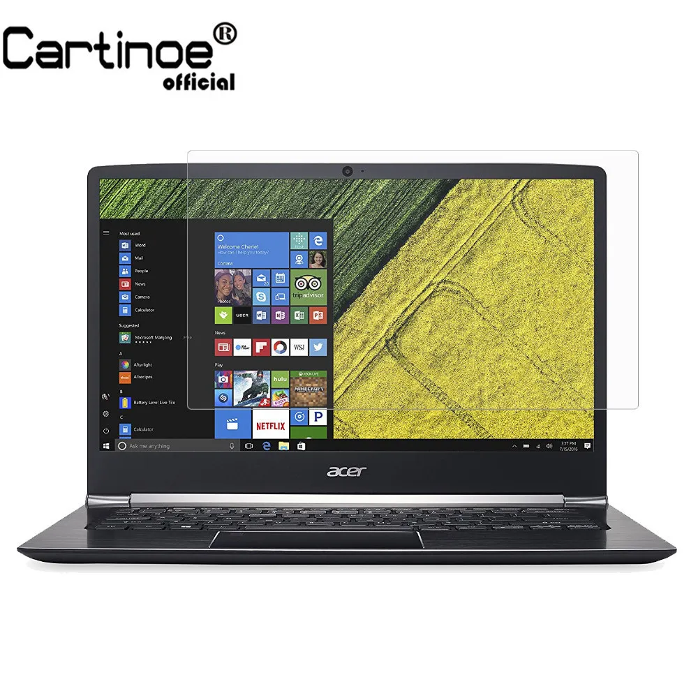 Cartinoe 14 дюймов Защитная плёнка для экрана ноутбука для acer Swift 5 Sf514-51/52 ноутбук универсальная Hd кристально чистая Lcd Защитная пленка 2 шт