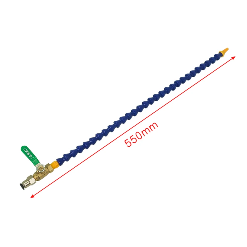 cnc milling machine Flexible Oil Coolant Pipe Hose Blue Orange 500mm drilling kits