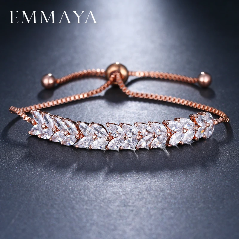 EMMAYA модные регулируемые браслеты для женщин Pulseras Mujer свадебный браслет с