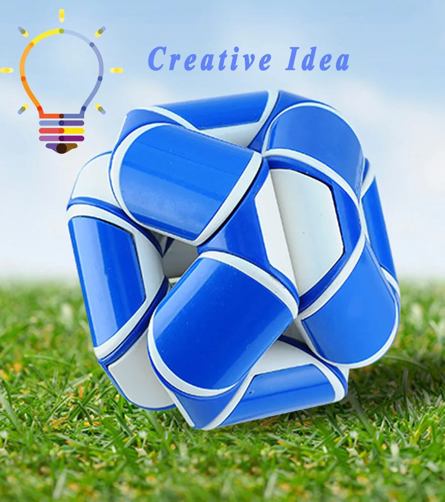 

Cute Gift New Cool Snake Magic Variety Popular Twist Kids Game Stress Reliever Transformable Gifts 28S7110 drop shipping