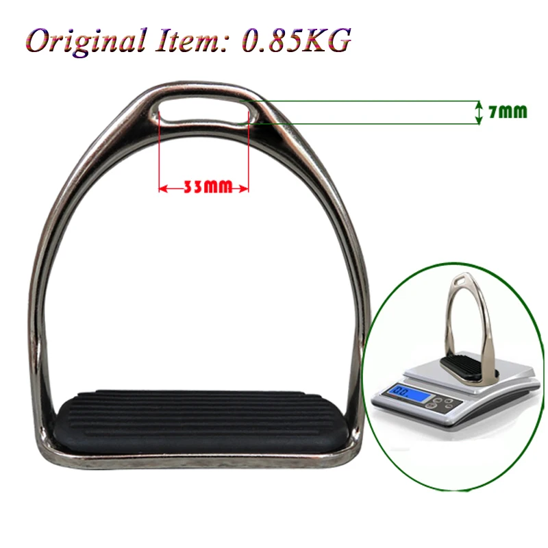 Classic 1 Pair Safety Horse Stirrups Horse Riding Equipment Rubber Treads Equestrian Accessories Hunting Stirrup For a Horse