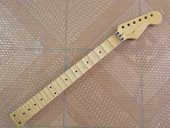 

Full scalloped Guitar Neck for ST Replacement 24 Fret Maple gloss finished