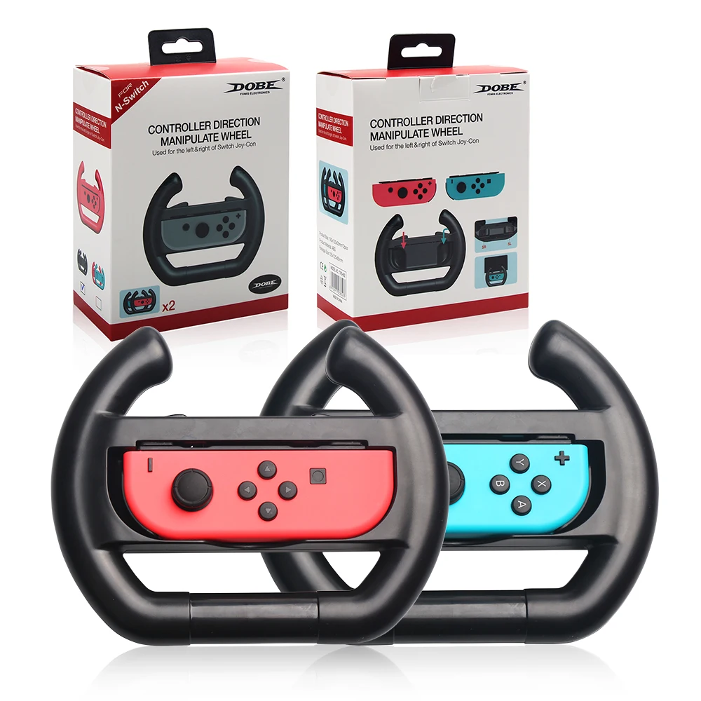 

1set=2pcs Left Right Joy-Con Controller Steering Wheel For Nintend Switch NS Controller Direction Manipulate Wheel