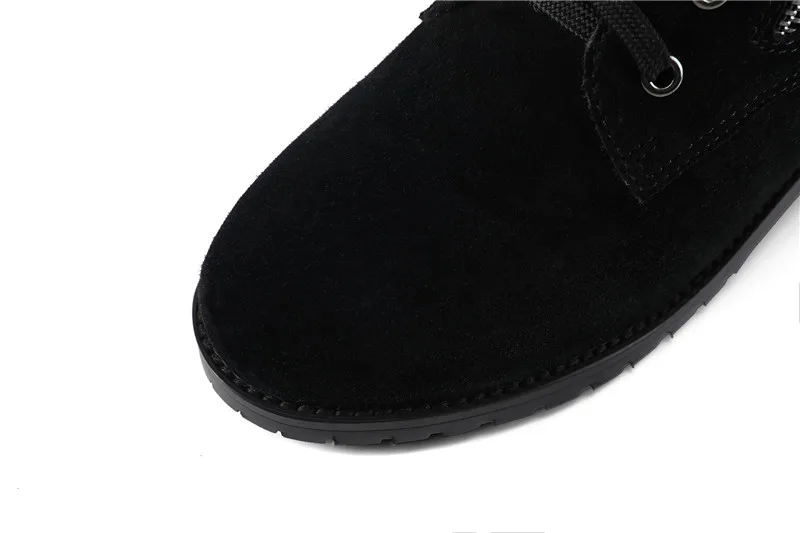 Gran Las Para Vaca Plush Superior Calidad Talones Pu Black Tamaño 1 Short 2 Mujeres Caliente Suede Ankle 2018 Mujer 34 Botas Med De Memunia Boots Venta black Moda 44 xfPW0