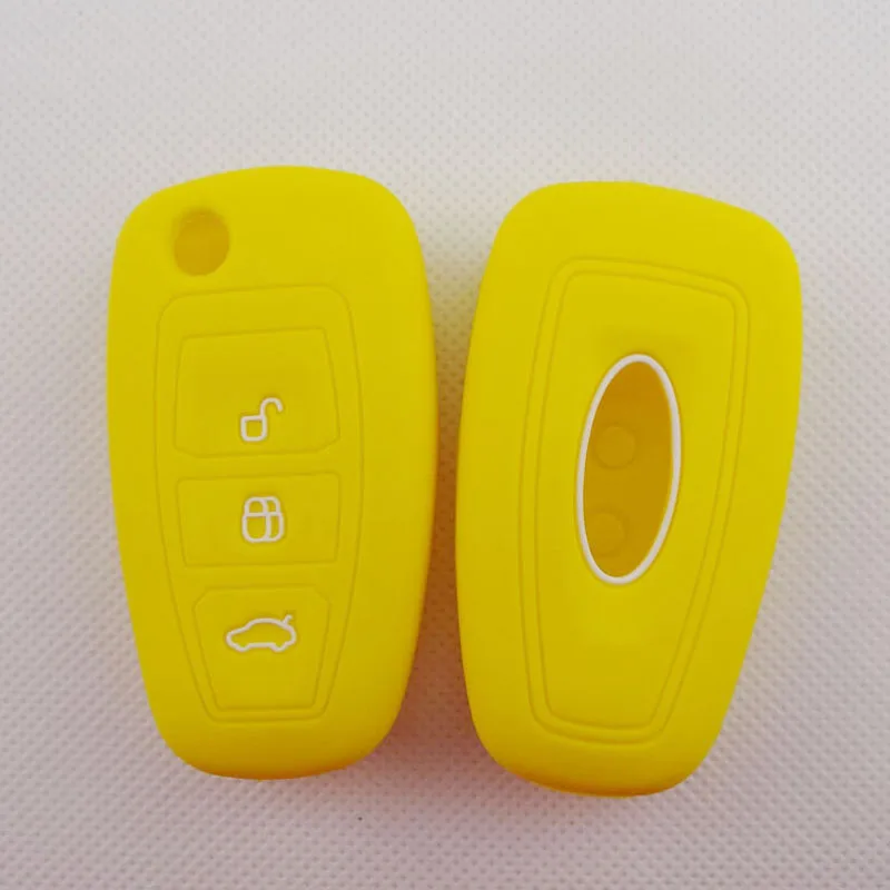 Флип чехол с 3 кнопками для Ford Focus Mondeo MK3 Kuga Fiesta Escape Ecosport|car key case cover|key for carford ecosport cover