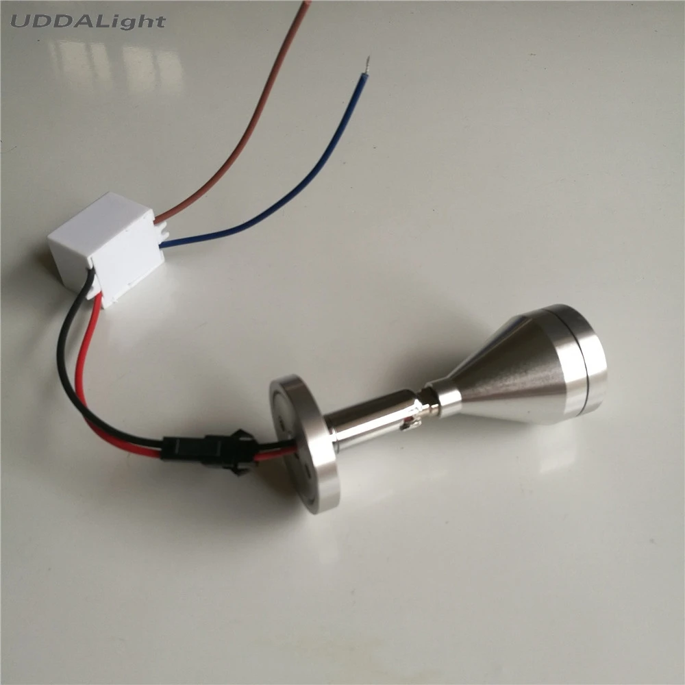 Dia 31mm 12 v шкаф свет 1-3 w светодиодные лампы 12 V/85-265 V - Цвет: Dia 31mm