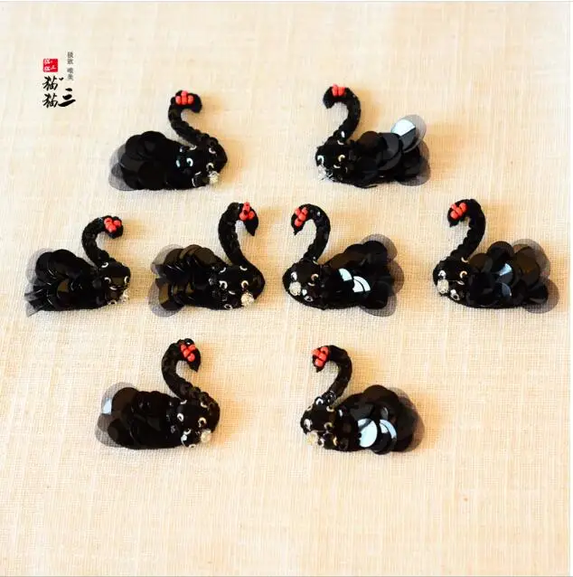 

Embroidery Handmade Bird Patch ,Garment Bag Shoes DIY Patch Accessories