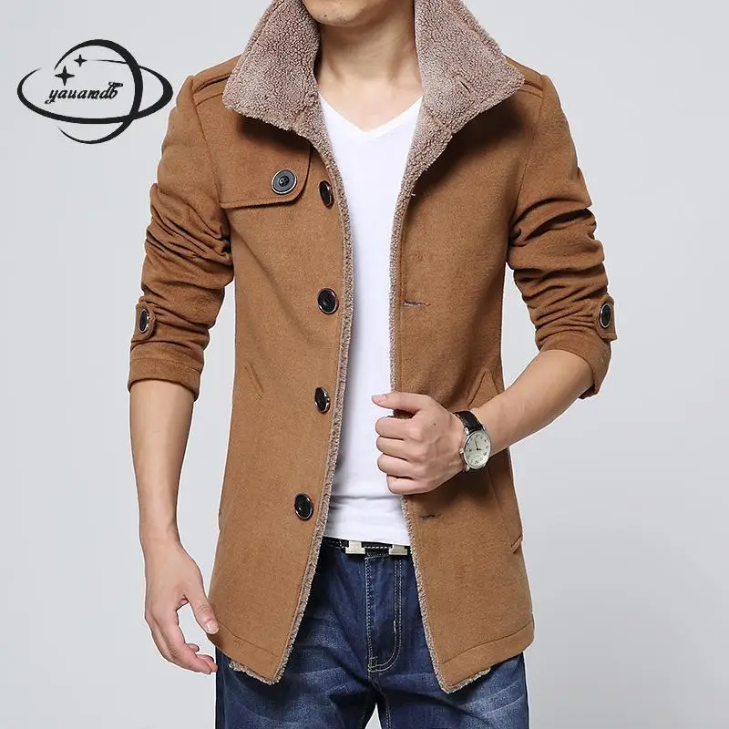 mens wool coats winter male Blends jackets clothing turtleneck regular solid color single breasted man outerwear clothes Y78 mens wool coats winter male Blends jackets clothing turtleneck regular solid color single breasted man outerwear clothes Y78