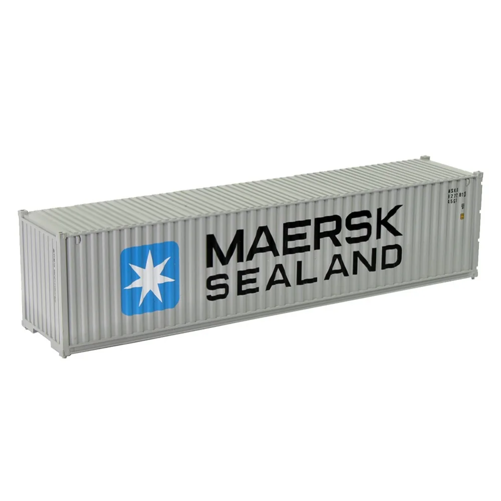 3 шт. различные 40ft контейнер хо масштаб Maersk Sealand OOCL COSCO 1: 87 грузовой автомобиль модель поезда