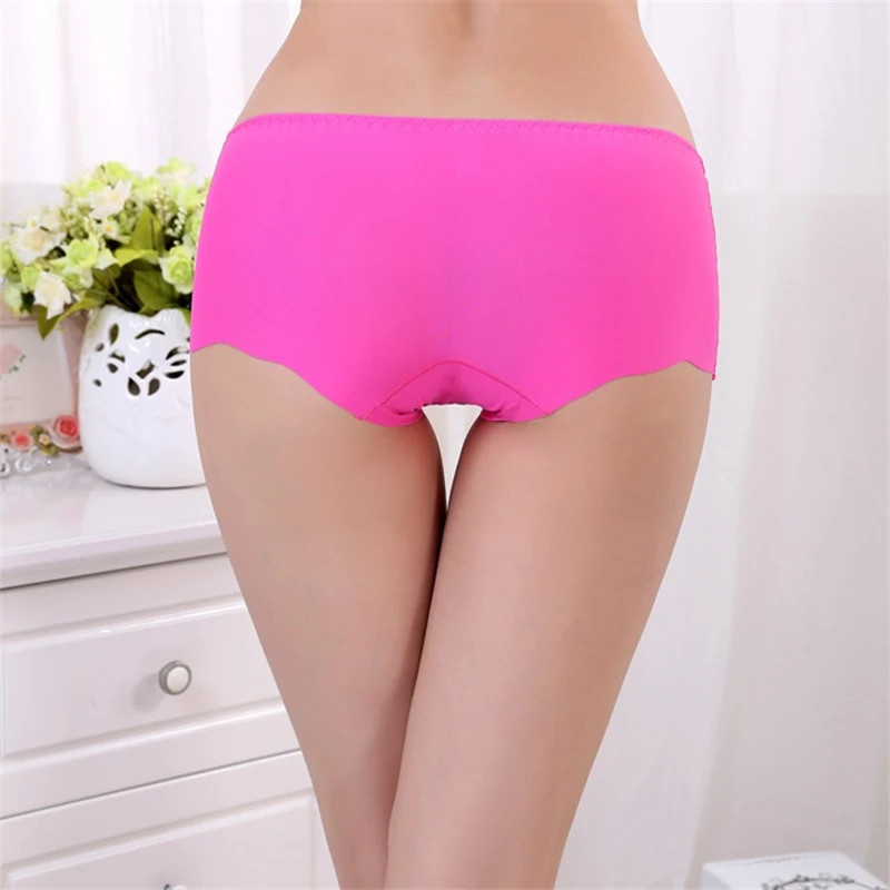 Free shipping 3pcs/lot Hot Sale Fashion Women panties sexy Ultra-thin Traceless Soft Underwear Women's Panties Boyshort