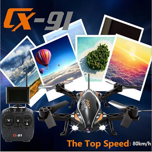 

Newest Jumper CX-91 5.8G FPV RC Quadcopter Racing Drone with 720P HD Camera VS cx22 X380 model rc helicopter